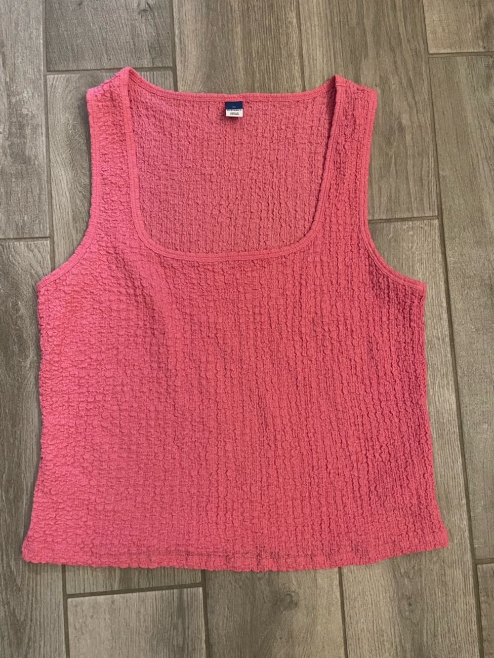 Old navy pink tank top.  Size XL